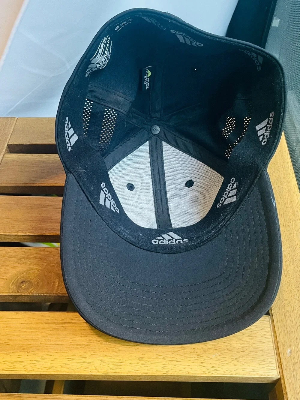 adidas Aeroready Black Logo Performance Cap